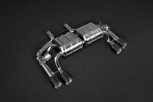 Load image into Gallery viewer, Capristo Exhaust Twin Sound Exhaust System with CES3 Remote Carbon Fiber Tips Black BMW M2 F87 2016-2021