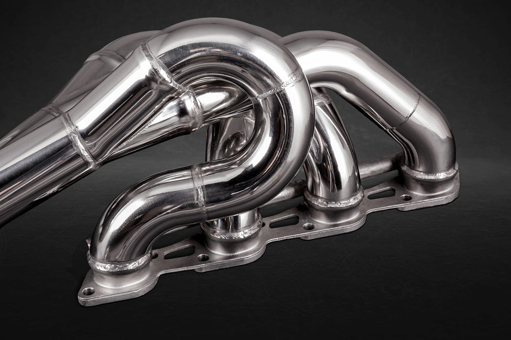 Capristo Exhaust Headers with Heat Shield Protectors Ferrari 430 2004-2009