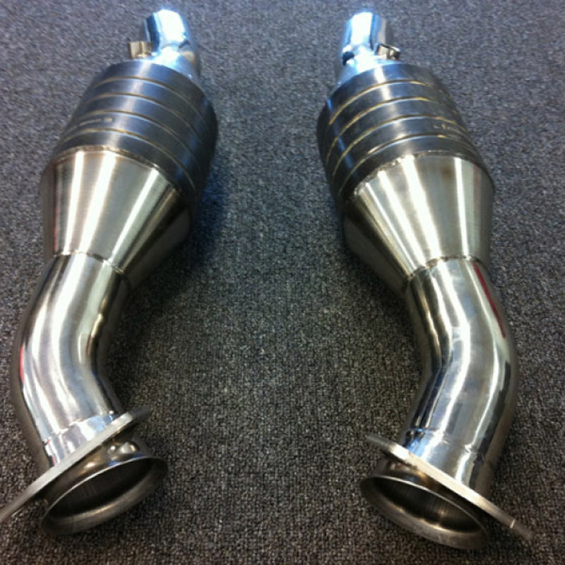 Capristo Exhaust Sports 100-Cell Cats with Heat Shield Ferrari 430 Scuderia 2004-2009