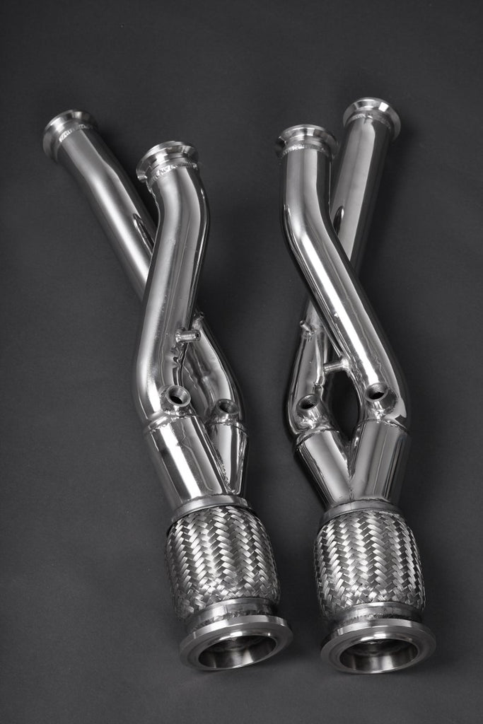 Capristo Exhaust Racing Test Pipes with Heat Blankets Lamborghini Aventador 2012-2021