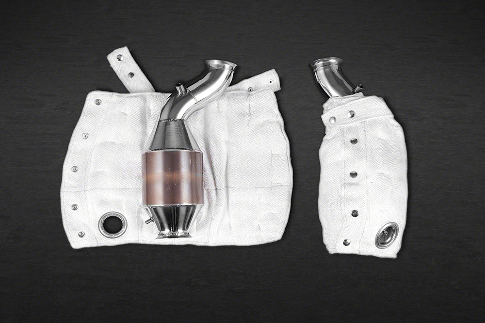 Capristo Exhaust Sport Cats with Heat Shield Lamborghini Gallardo LP500 | LP520 2003-2014