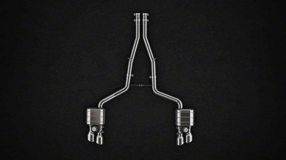 Capristo Exhaust Twin Sound Exhaust with CES3 Remote Kit Maserati Ghibli 2013-2021