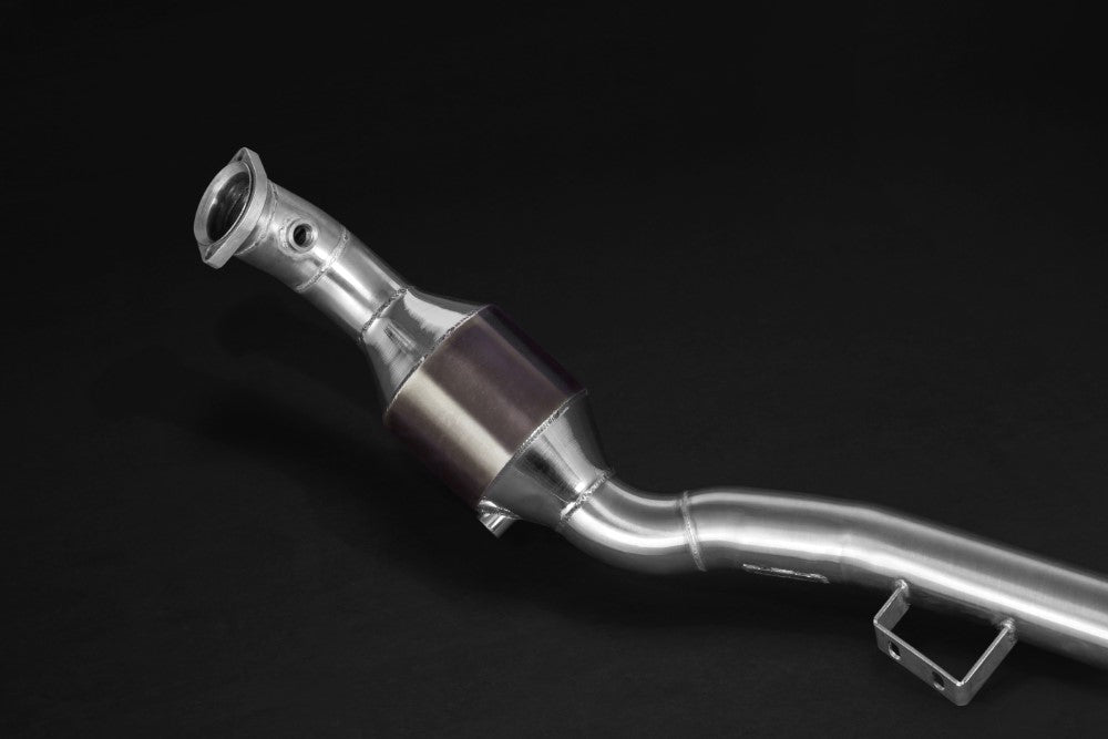 Capristo Exhaust Downpipe with Sports 100-Cell Cats Mercedes-Benz W218 C218 | CLS63 AMG 2011-2015
