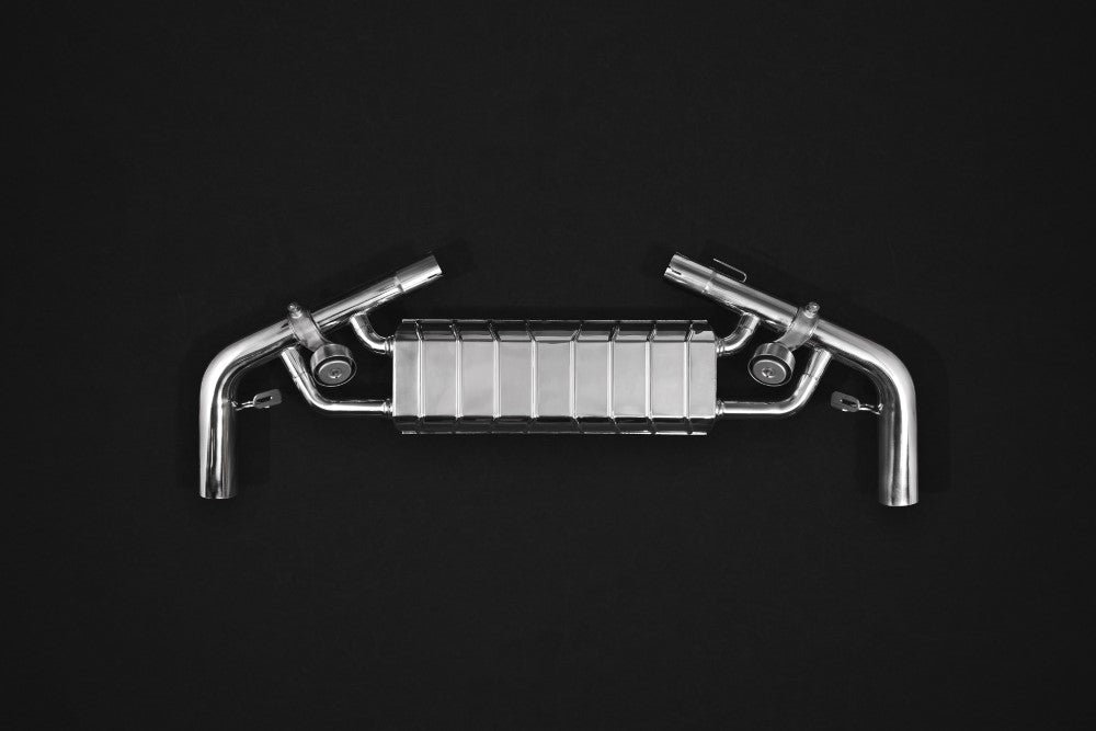 Capristo Exhaust Valved Exhaust with Mid-Pipes & CES3 Mercedes-Benz X166 AMG GL | GLS63 2016-2018