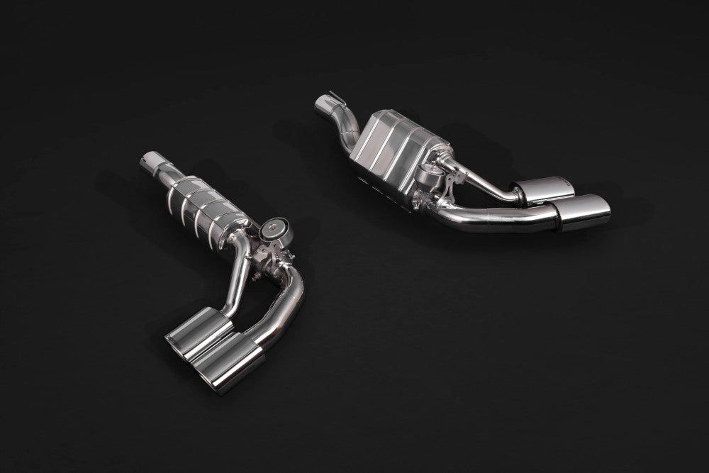 Capristo Exhaust ECE Valved Dual Mufflers with CES3 Mercedes-Benz W463A G63 AMG 4L Bi-Turbo 2013-2019