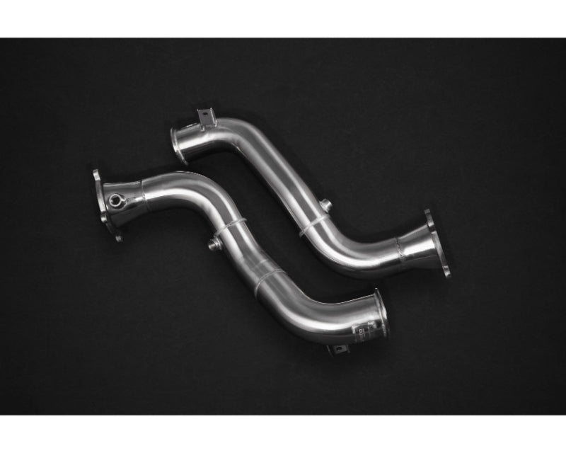 Capristo Race Downpipes with Heat Blankets Mclaren 720S 2017+