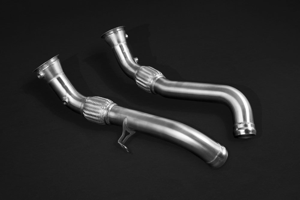 Capristo Exhaust Race Downpipe with Heat Blankets McLaren M838T | E-Motor 2015-2021