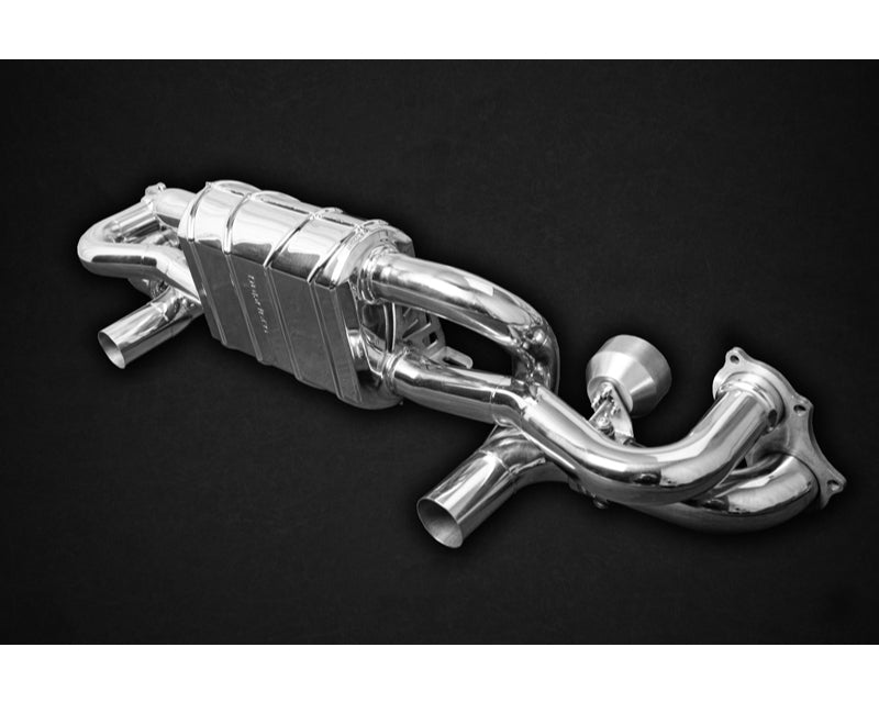 Capristo Exhaust Valved Exhaust For OEM Tips PSE Porsche 718 Spyder | GTS | Cayman GT4 2017-2021