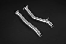 Load image into Gallery viewer, Capristo Post Cat Spare Pipes Porsche 958 Cayenne V8 Induction/Turbo/S 2011-2014