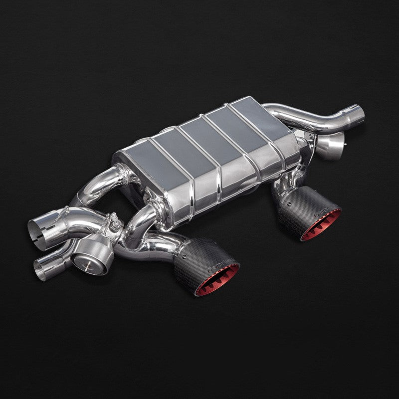 Capristo Exhaust Valved Exhaust with Carbon Tips Black Porsche 991.2 Carrera | GTS 2017-2019 PSE 2017-2019