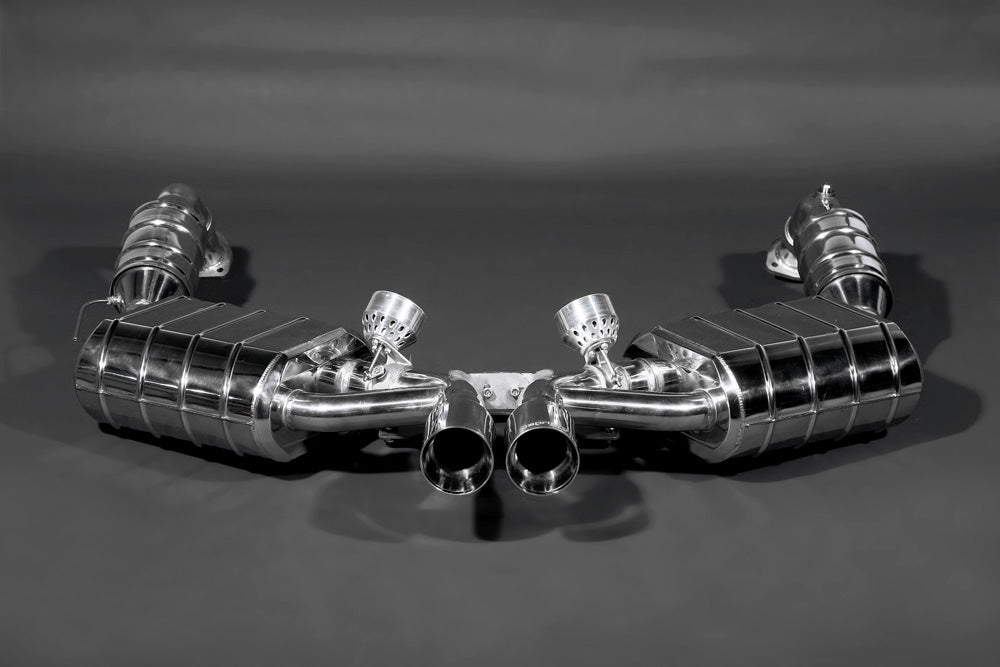 Capristo Exhaust Valved Exhaust System Cat Back with Remote Porsche 987 Boxster | Cayman 2009-2012