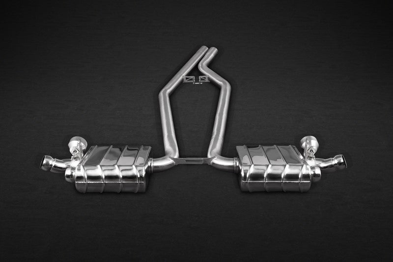 Capristo Valved Exhaust w/ CES3 Porsche 958.2 Cayenne/S 2015-2018