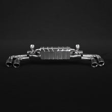 Load image into Gallery viewer, Capristo Exhaust Valved ECE Muffler E2P Carbon Fiber Tips Black Porsche 536 Cayenne Turbo 2019+