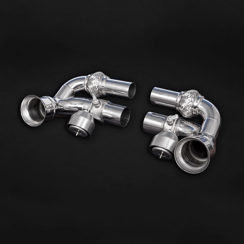 Capristo Exhaust Valved Mid-Silencer Race Pipes Porsche 991 GT3/RS | 911R 2010-2016