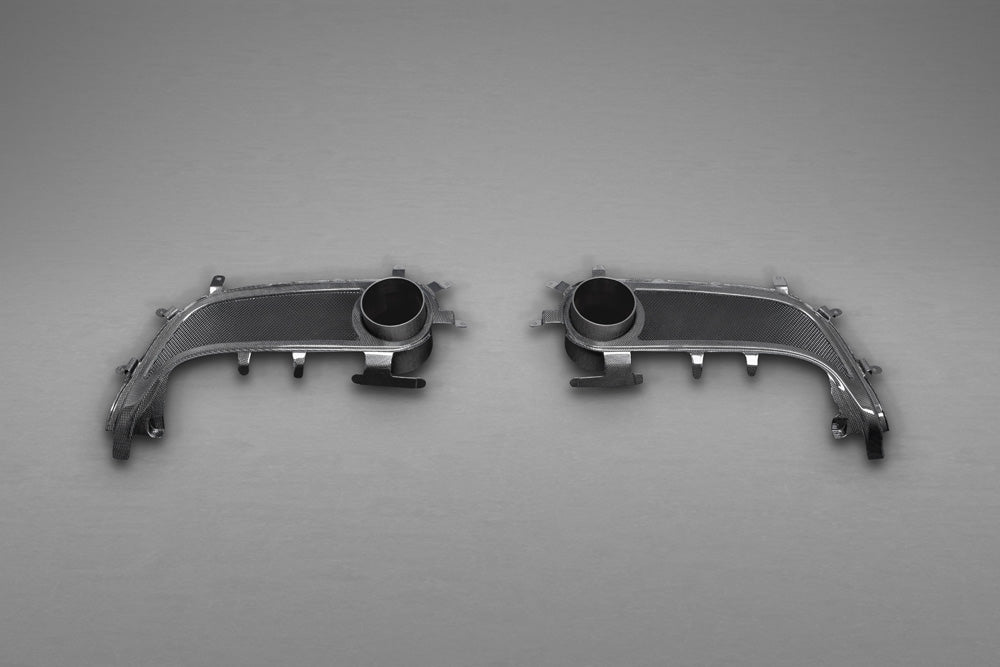 Capristo Exhaust End Pipe Shells Ferrari 488 GTB | GTS 2015-2019