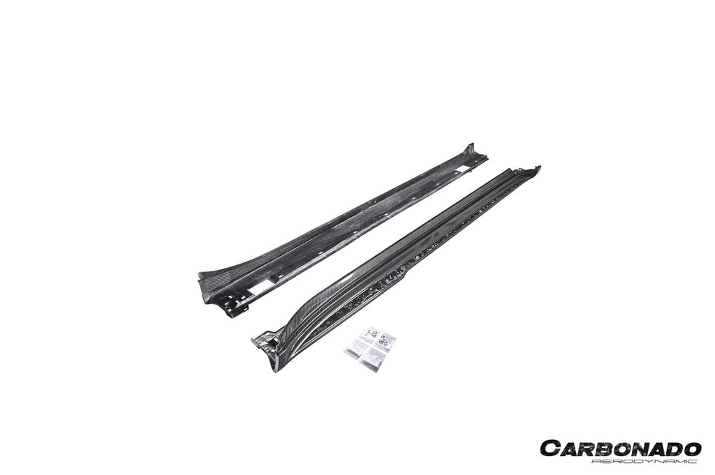 2010-2016 Porsche Panamera 970 SD Style Dry Carbon Fiber Side Skirts