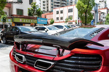 Load image into Gallery viewer, 2011-2017 McLaren 650S  MP4 12C VRS Style Carbon Fiber Trunk Spoiler