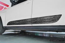 Load image into Gallery viewer, 2014-2024 Porsche Macan S and Turbo and GTS 95B Convert GTS Style Dry Carbon Fiber Door Trims