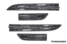 Load image into Gallery viewer, 2014-2024 Porsche Macan S and Turbo and GTS 95B Convert GTS Style Dry Carbon Fiber Door Trims