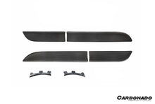 Load image into Gallery viewer, 2014-2024 Porsche Macan S  Turbo and GTS 95B Dry Carbon Fiber Door Trims