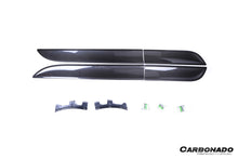Load image into Gallery viewer, 2014-2024 Porsche Macan S  Turbo and GTS 95B Dry Carbon Fiber Door Trims
