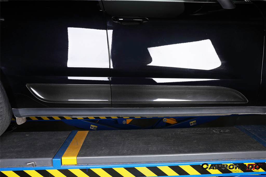 2014-2024 Porsche Macan S  Turbo and GTS 95B Dry Carbon Fiber Door Trims