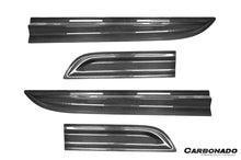 Load image into Gallery viewer, 2014-2024 Porsche Macan S and Turbo and GTS 95B Convert GTS Style Dry Carbon Fiber Door Trims