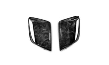 Load image into Gallery viewer, 2016-2019 Audi RS7 MAN Style Dry Carbon Fiber Trunk Front Bumper Vent Caps