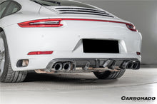 Load image into Gallery viewer, 2017-2019 Porsche 911 991.2 Carrera KA Style Dry Carbon Fiber Rear Lip Diffuser