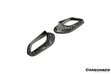 Load image into Gallery viewer, 2017-2019 Porsche 911 991.2 Carrera OEM Style Dry Carbon Fiber Rear Bumper Vent Trims
