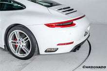Load image into Gallery viewer, 2017-2019 Porsche 911 991.2 Carrera OEM Style Dry Carbon Fiber Rear Bumper Vent Trims