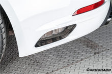 Load image into Gallery viewer, 2017-2019 Porsche 911 991.2 Carrera OEM Style Dry Carbon Fiber Rear Bumper Vent Trims - Carbonado