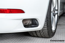 Load image into Gallery viewer, 2017-2019 Porsche 911 991.2 Carrera OEM Style Dry Carbon Fiber Rear Bumper Vent Trims