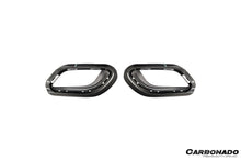 Load image into Gallery viewer, 2017-2019 Porsche 911 991.2 Carrera OEM Style Dry Carbon Fiber Rear Bumper Vent Trims