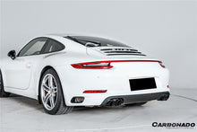 Load image into Gallery viewer, 2017-2019 Porsche 911 991.2 Carrera OEM Style Dry Carbon Fiber Rear Bumper Vent Trims