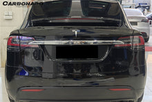Load image into Gallery viewer, 2016-2025 Tesla Model X SUV BS Style Carbon Fiber Trunk Spoiler