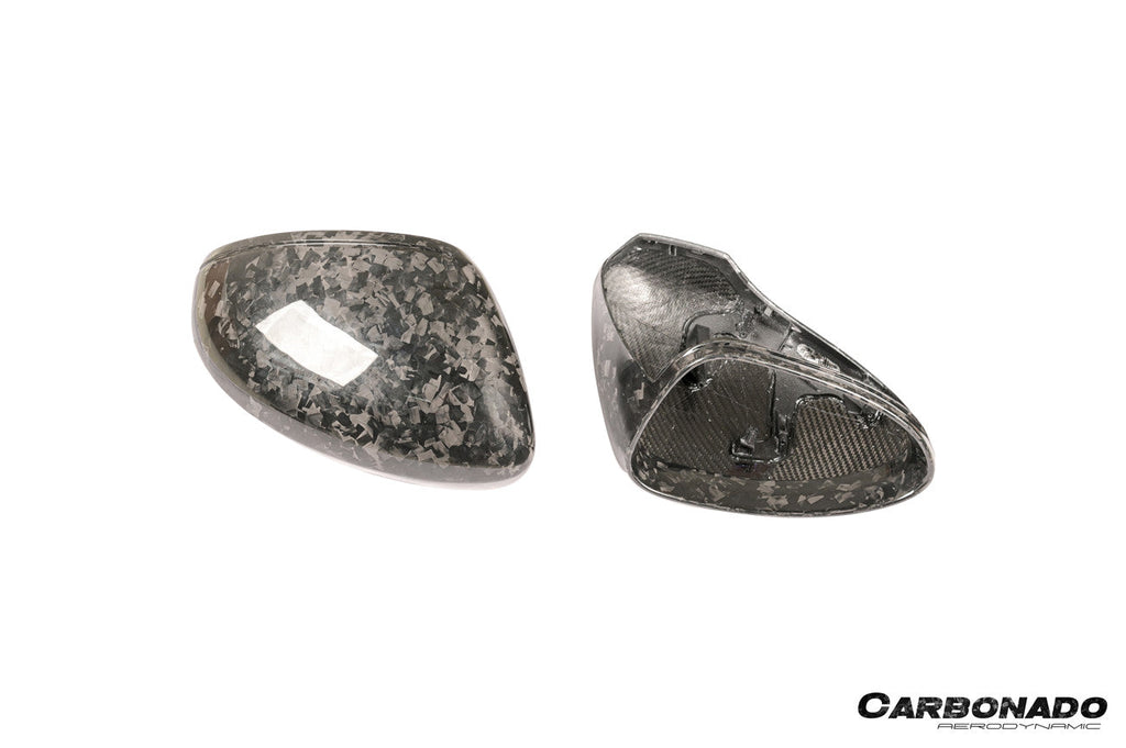 2017-2025 Porsche Panamera 971.1    971.2    976 OEM Style Dry Carbon Fiber Mirror Housing