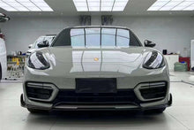 Load image into Gallery viewer, 2017-2023 Porsche Panamera 971 GTS KDA Style Dry Carbon Fiber Front Lip - Carbonado