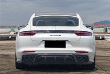 Load image into Gallery viewer, 2017-2023 Porsche Panamera 971 KDA Style Dry Carbon Fiber Rear Diffuser - Carbonado
