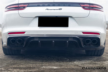 Load image into Gallery viewer, 2017-2023 Porsche Panamera 971 KDA Style Dry Carbon Fiber Rear Diffuser