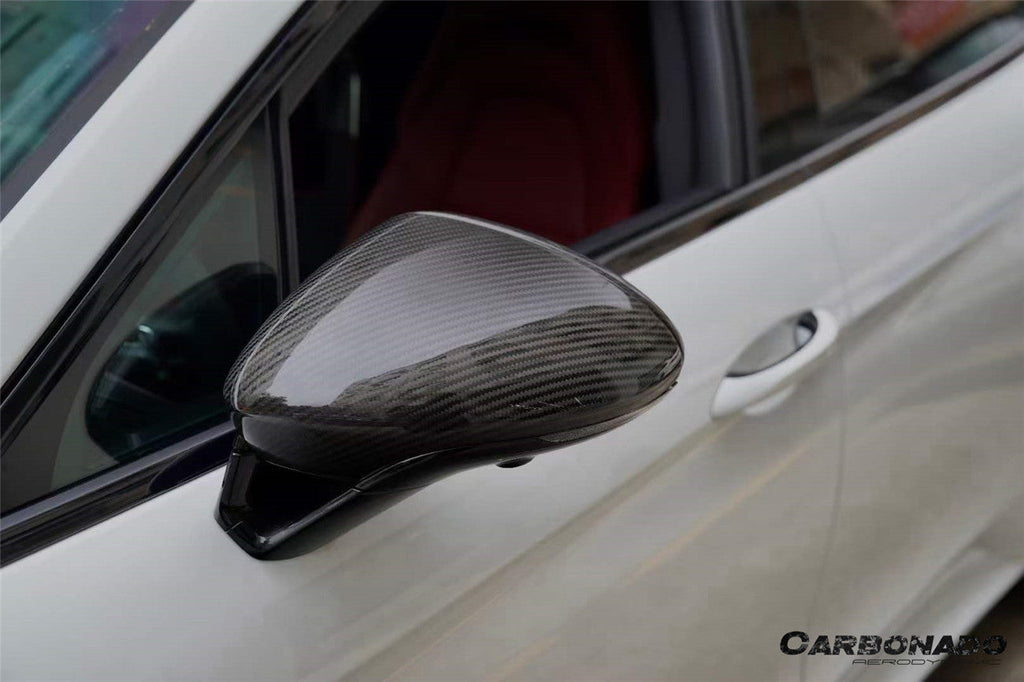 2017-2025 Porsche Panamera 971.1    971.2    976 OEM Style Dry Carbon Fiber Mirror Housing