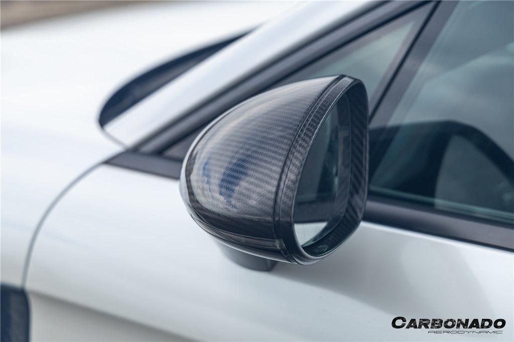 2017-2025 Porsche Panamera 971.1    971.2    976 OEM Style Dry Carbon Fiber Mirror Housing