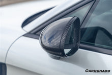 Load image into Gallery viewer, 2017-2025 Porsche Panamera 971.1    971.2    976 OEM Style Dry Carbon Fiber Mirror Housing