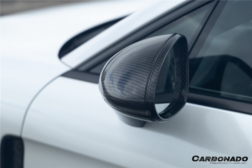 2017-2025 Porsche Panamera 971.1    971.2    976 OEM Style Dry Carbon Fiber Mirror Housing
