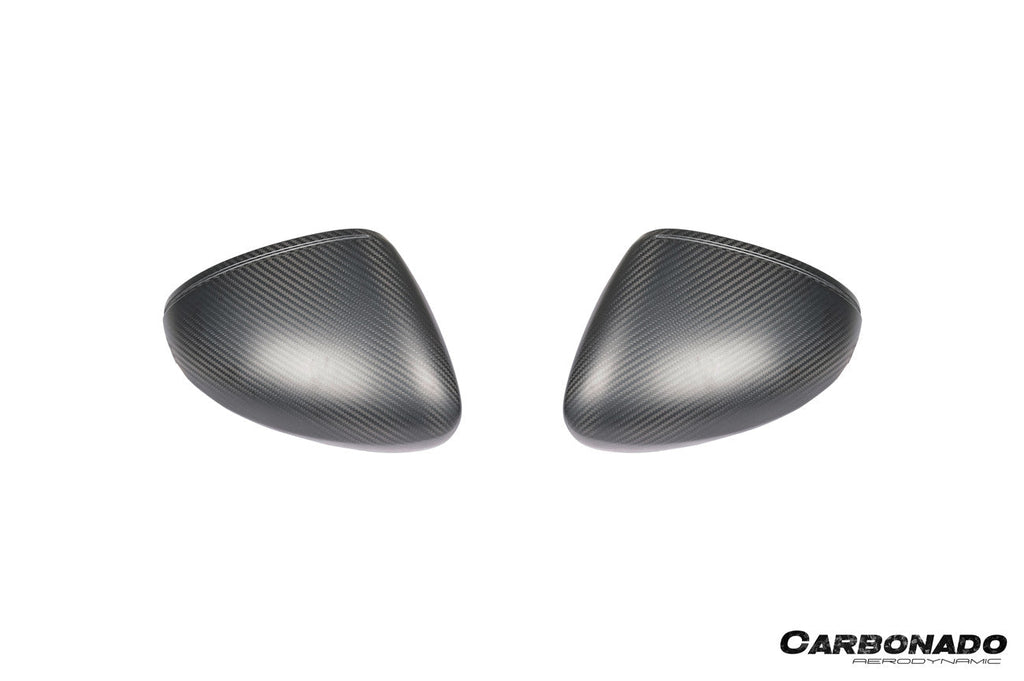 2017-2025 Porsche Panamera 971.1    971.2    976 OEM Style Dry Carbon Fiber Mirror Housing
