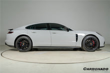 Load image into Gallery viewer, 2017-2023 Porsche Panamera 971 SD Style Dry Carbon Fiber Side Skirts - Carbonado