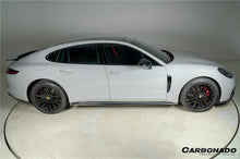 Load image into Gallery viewer, 2017-2023 Porsche Panamera 971 SD Style Dry Carbon Fiber Side Skirts