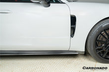 Load image into Gallery viewer, 2017-2023 Porsche Panamera 971 SD Style Dry Carbon Fiber Side Skirts