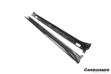 Load image into Gallery viewer, 2017-2023 Porsche Panamera 971 SD Style Dry Carbon Fiber Side Skirts