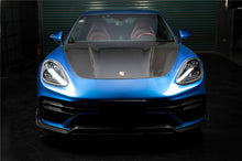 Load image into Gallery viewer, 2017-2023 Porsche Panamera 971 4S &amp; Turbo &amp; SD &amp; GTS TP Style Dry Carbon Fiber Hood - Carbonado